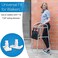 زلاجات RMS Walker Glide - مقاس عالمي يناسب معظم المشايات - زلاجات متينة ذات قاعدة خلفية لضمان السلامة والثبات (زوج واحد)