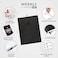 Clever Fox Planner PRO &ndash; WeeklyMonthly Life Planner to Increase Productivity, Time Management and Hit Your Goals, 8.5x11&Prime; (Black