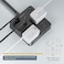 موزع طاقة تيسان مزود بمنافذ USB، محطة شحن مكتبية مع 3 منافذ USB و6 منافذ تيار متردد وسلك تمديد شديد التحمل بطول 1.2 متر (4 أقدام) بقدرة 15 أمبير، حماية من الحمل الزائد للاستخدام المنزلي والمكتبي، 1875