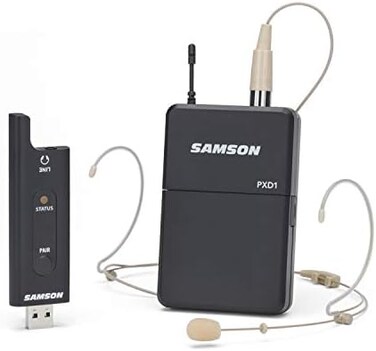 SAMSON XPD2 Headset USB Digital Wireless System (SWXPD2BDE5, BLK
