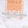 JER Fashion Flower Leaf Faux Pearl Rhinestone Crystal Bridal Tiara Crown Princess Headband For Wedding Prom Silver