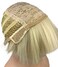 Aimole Short Yaki Straight Synthetic Wigs Blonde Mushroom Head Wig Bowl haircut Wigs Bob