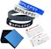 Lyndong 4 Pack Epilepsy Silicone Medical Alert Emergency Bracelet Wristbands for Man Women