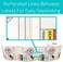 Merhoff &amp; Larkin MerhoffLarkin SDS OSHA Labels for Chemical Safety Data 4 x 3 InchesRoll of 250 MSDS Stickers with GHS Pictograms and Perforated Edges for Easy SeparatingHMIS Hazard Compliant