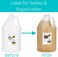 Merhoff &amp; Larkin MerhoffLarkin SDS OSHA Labels for Chemical Safety Data 4 x 3 InchesRoll of 250 MSDS Stickers with GHS Pictograms and Perforated Edges for Easy SeparatingHMIS Hazard Compliant