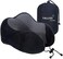 TALLGO Travel Pillow, Best Memory Foam Neck Pillow Head Support Soft Pillow for Sleeping Rest, Airplane CarHome Use (Black