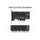 MHQJRH 2 Pack PCIe NVMe M.2 SSD Heatsinks Cooler with Nano Silicone Thermal Pad,DIY Laptop PC Memory Cooling Fin Radiation Dissipate