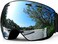 SPOSUNE OTG Skibrille Snow Snowboard Goggle Over Glasses mit Anti-Fog Spherical Dual Interchangable Lens fr Mnner Frauen Jugend Skifahren Snowmobile EyewearHelm Compatible, UV400 Schutz