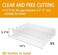 BOWERBIRD Transparent Toy Blockers for Furniture - Prevent Things from Going Under Couch, Sofa, Bed and Other Furniture, Only Suitable for Hard Floors