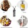 EternityMemory Clear Glass Tube Cremation Urn Jewelry Ashes Holder Necklace Keepsake Memorial Pendant Including Box/Fill Kits