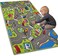 MAPIXO Large&Atilde;&sbquo; Kids Carpet Playmat Rug 32" x 52" with Non-Slip Backing, City Life Play Mat for Playing with Car Toy, Game Area for Baby Toddler Kid Child Educational Learn Road Traffic in Bedroom, Cla