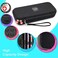 Prohapi Hard Stethoscope Case with ID Slot Compatible with 3M Littmann/ADC/Omron Stethoscope Includes Mesh Pocket for Nurse Accessories Black PH-STCC-001 1