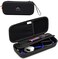 Prohapi Hard Stethoscope Case with ID Slot Compatible with 3M Littmann/ADC/Omron Stethoscope Includes Mesh Pocket for Nurse Accessories Black PH-STCC-001 1