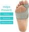 Vive Bunion Brace Big Toe Corrector Straightener With Splint Hallux Valgus Pad Joint Pain Relief Alignment Treatment Orthopedic Sleeve Foot Wrap Support One Size Gray