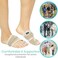VIVE Bunion Brace Big Toe Corrector Straightener With Splint Hallux Valgus Pad Joint Pain Relief Alignment Treatment Orthopedic Sleeve Foot Wrap Support One Size Beige