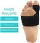 Vive Bunion Brace Big Toe Corrector Straightener With Splint Hallux Valgus Pad Joint Pain Relief Alignment Treatment Orthopedic Sleeve Foot Wrap Support One Size Black