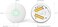 Airthings 2930 Wave Plus Smart Radon CO2 and TVOCs Detector with Temperature