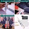 Wilkins Premium Midsole Marker for Customization Paint on Leather, Suede, Fabric and Soft Foam for 2-4 Pair of Shoes (White