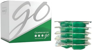 Opalescence go 15% teeth whitening trays (4 pack, mint flavor