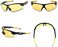 iLumen8 HD High Definition Night Driving Glasses- Anti Glare Polarized Night Vision Reduce Eye Strain Men Women