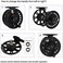 Aventik Z Fly Reel Center Drag System Classic III Graphite Large Arbor Sizes 3/4, 5/6, 7/8 Fly Fishing Reels (5/6