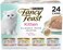 Fancy Feast Purina Grain Free Classic Pet Collection Food Variety Pack For Kitten - 4 Flavors - (24Boxes
