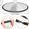 Noverlife 22.8 inch/ 58cm Salon Equipment Floor Protective Rubber, Barber Salon Styling Chair Hydraulic Base Ring Gasket for Protecting Tile Floor Wood Floor, Preventing Hair from Hiding