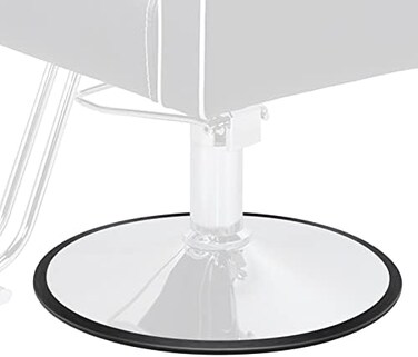 Noverlife 22.8 inch/ 58cm Salon Equipment Floor Protective Rubber, Barber Salon Styling Chair Hydraulic Base Ring Gasket for Protecting Tile Floor Wood Floor, Preventing Hair from Hiding