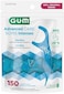 GUM - 888JC خيوط تنظيف الأسنان للعناية المتقدمة، بنكهة النعناع المنعش، مع فيتامين E والفلورايد، 150 خيط (عبوة من 4 قطع)