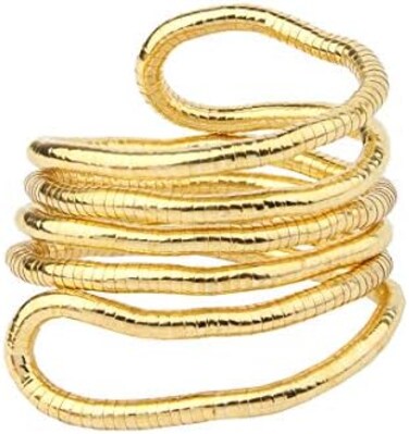 BNQL Bendable Snake Necklace Flexible Multi-purpose Necklace, Metal