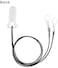 SOUNDLINK Hearing Aid Clip - Anti-Lost Lanyard Protector BTE Clip Holder for Adults Seniors (Black