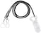 SOUNDLINK Hearing Aid Clip - Anti-Lost Lanyard Protector BTE Clip Holder for Adults Seniors (Black
