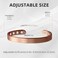 MagEnergy Copper Bracelet for Men and Women 99.9% Pure Copper Bangle 6.5" Adjustable for Arthritis with 8 Magnets for Effective Joint Pain Relief, Arthritis, RSI, Carpal Tunnel