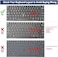 MUBUY-GOL Keyboard Cover Design for Lenovo Thinkpad 14" T460 T470 T48014" Thinkpad E460 E645 E470 E475 E480 L46014" Thinkpad P40 460 Yoga 46014" Thinkpad X1 Yoga - Black