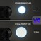 مصباح U`King Pinspot Light لكرة الديسكو، بقوة 10 واط، مزود بإضاءة RGBW، وشعاع LED، يعمل بنظام DMX 512، ويتحكم به صوتيًا، مثالي لحفلات الزفاف وعروض الديسكو.
