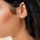 Boma Jewelry Sterling Silver Origami Hummingbird Stud Earrings