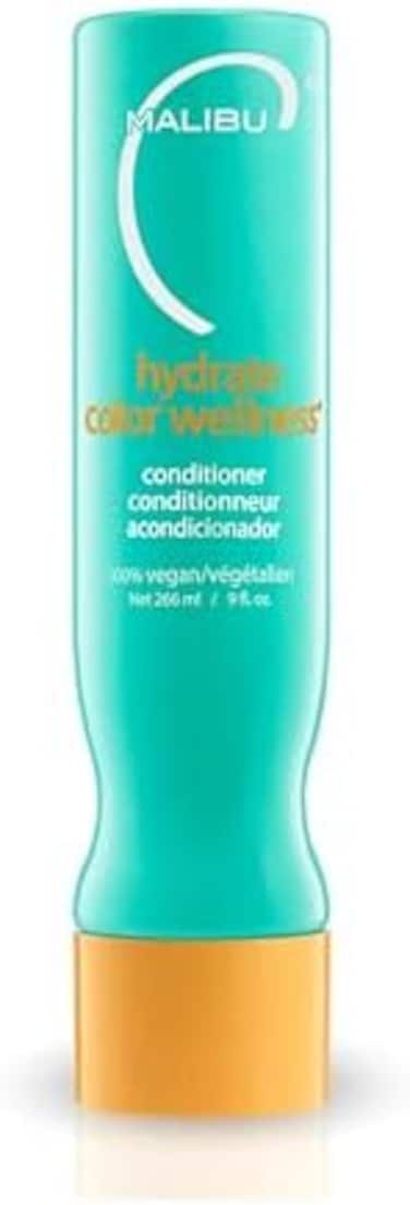 Malibu C Hydrate Color Wellness Conditioner for Moisturizing and Color Safe Conditioner for Vibrant Hair Formulated to Preserve and Protect Hair Color, 9oz