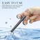 NEWJINDA [2PackStorage Bag] Lube Applicator Syringe with 10ml Precise Scales, 6.5" Lube Shooter with Air-Proof Silicone Cap Reusable Lubricant Tube Applicator for Women, MenCouples, Black