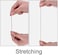 Zealor (White and Black- 2 Roll 1 mm Elastic String Cord Elastic Thread Beading String Cord for Jewellery Making Bracelets Beading 100 Metres/Roll (White and Black