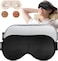 TOPOINT Heated Eye Mask Moist Heat Eye Compress(2-PacksMicrowave Heated Eye Mask with Flaxseed Cassia Seed for Dry EyesSPA Warm Eye Mask Relief Eye Fatigue Hot Sleeping Mask