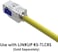 أداة LINKUP Easy Press Jack لتوصيل كابلات Cat8 / Cat6A RJ45 في شبكة إيثرنت LAN، موصلات Cat8 Keystone Jack (KS-TLC8S-XX)
