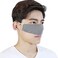 WEONEDREAM Nose Warmer Cotton Plaid Nose Cover Winter Nose Warmers for Men Women Dust Mask Anti Pollen Air Conditioning Cold Nose Dry Sleep Wool Nose Mask (Black