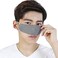 WEONEDREAM Nose Warmer Cotton Plaid Nose Cover Winter Nose Warmers for Men Women Dust Mask Anti Pollen Air Conditioning Cold Nose Dry Sleep Wool Nose Mask (Black