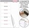 bloom daily planners GreyPink Weekly Meal Planning Pad - Magnetic Hanging Refrigerator Menu Planner with Tear-Off SheetsPerforated Grocery Shopping Lists - 6&rdquo; x 9&rdquo; - Neutral