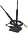 Eightwood Dual WiFi Antenna with RP-SMA Male Connector, 2.4GHz 5GHz Dual Band Antenna Magnetic Base for WiFi Wireless Router Mobile Hotspot