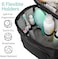 TERRA HOME Portable Shower Caddy Dorm - Foldable Mesh Tote - Dorm Room Essentials - Durable Hanging Travel Bag - Perfect for College Students, Men, Women (Black