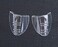 FasHuby Hub&rsquo;s Gadget 12 Pairs Safety Eye Glasses Side Shields, Slip On Clear Side Shield for Safety Glasses- Fits Small to Medium Eyeglasses