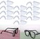 FasHuby Hub&rsquo;s Gadget 12 Pairs Safety Eye Glasses Side Shields, Slip On Clear Side Shield for Safety Glasses- Fits Small to Medium Eyeglasses