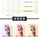 MACTREM LED Ring Light 6" with Tripod Stand for YouTube Video and Makeup, Mini LED Camera Light with Cell Phone Holder Desktop LED Lamp with 3 Light Modes11 Brightness Level (6