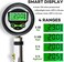 CycloSpirit Digital Bicycle Tire Inflator Gauge with Auto-Select Valve Type - Presta and Schrader Air Compressor Tool